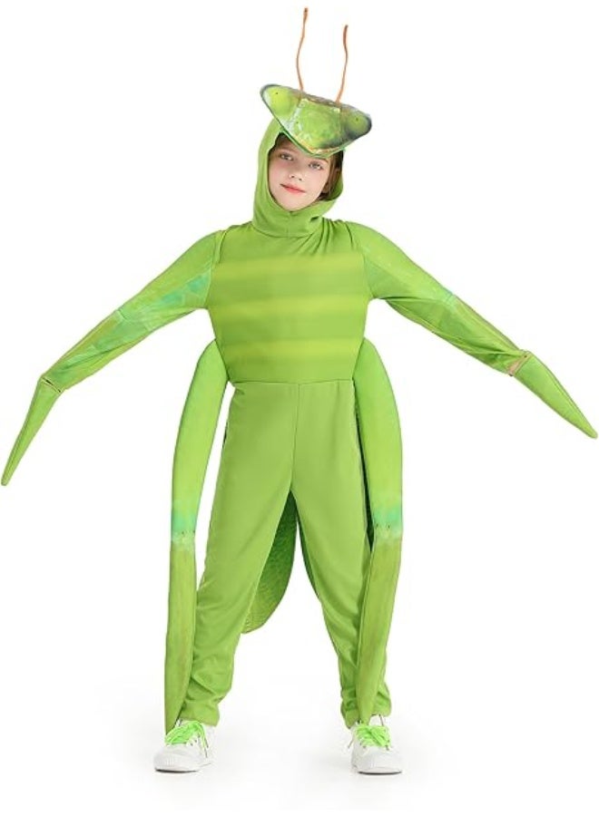 NIBEMINENT Praying Mantis Costume for Kids Party Halloween Insect Suit - Image 1