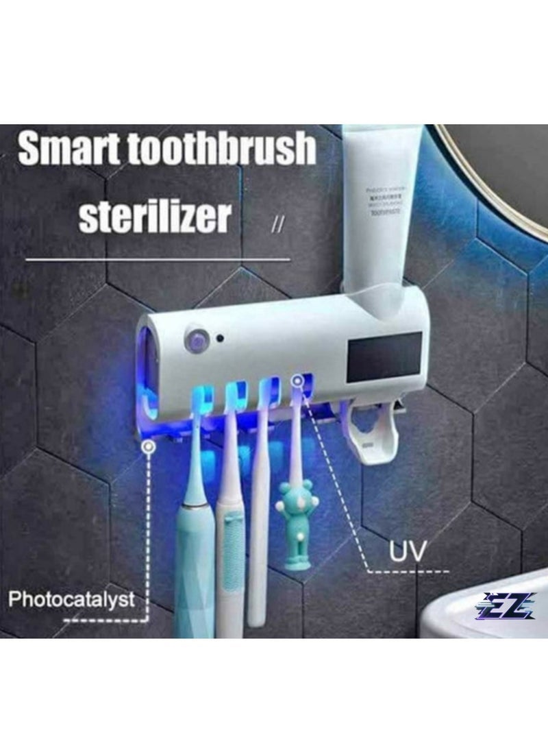 Gulf Trend Multi-Function Toothbrush Sterilizer and Sanitizer – UV Sterilization, Charging, and Storage for Home Use - Image 4