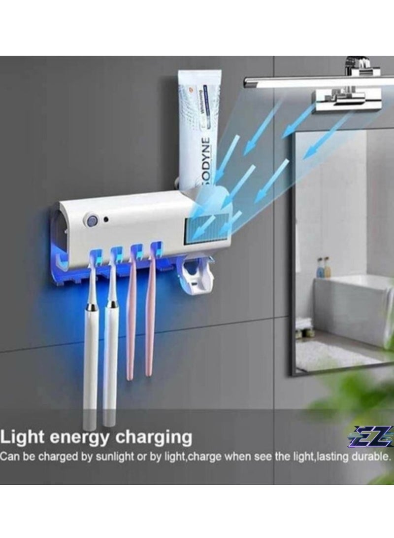 Gulf Trend Multi-Function Toothbrush Sterilizer and Sanitizer – UV Sterilization, Charging, and Storage for Home Use - Image 3