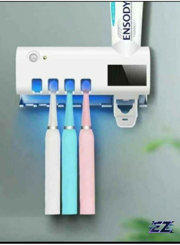 Gulf Trend Multi-Function Toothbrush Sterilizer and Sanitizer – UV Sterilization, Charging, and Storage for Home Use - Image 1