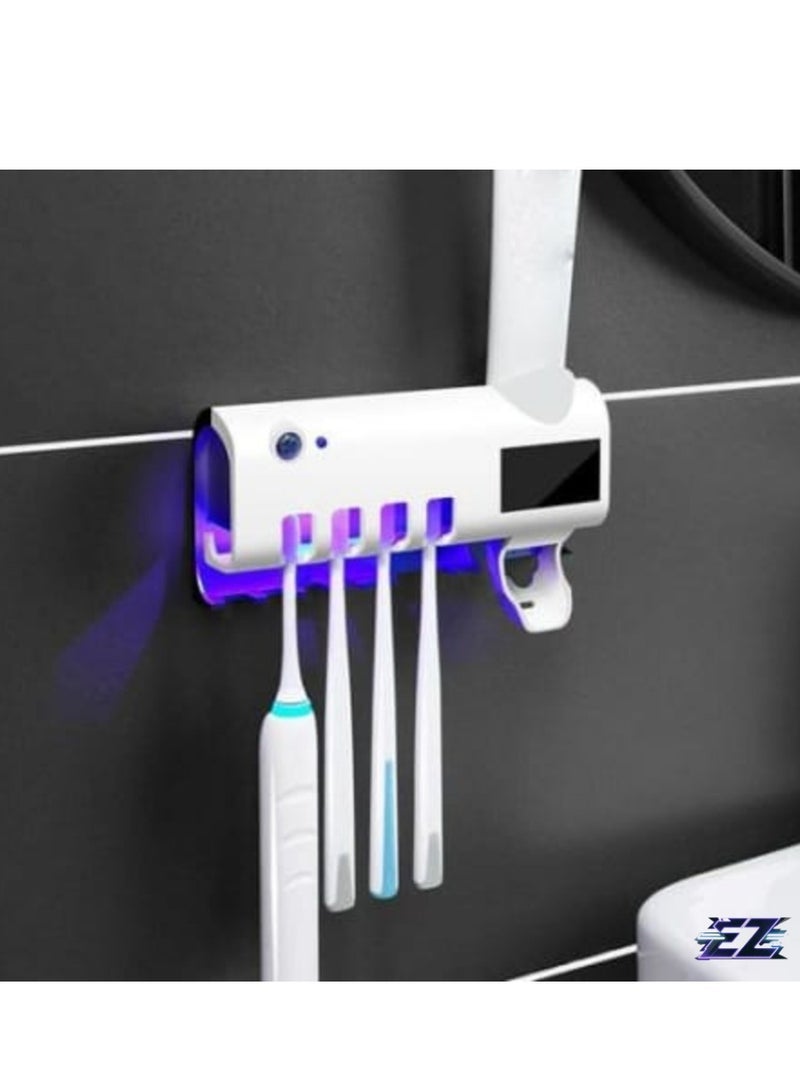 Gulf Trend Multi-Function Toothbrush Sterilizer and Sanitizer – UV Sterilization, Charging, and Storage for Home Use - Image 2