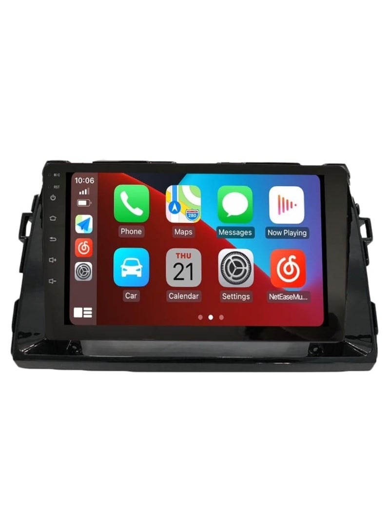 SHEZA STAR Android Car Stereo for Toyota Previa 2010 2011 2012 4GB RAM 64GB ROM 9 Inch Support Apple Carplay, MirrorLink WiFi BT, IPS Touch Screen with AHD Camera Included - Image 1