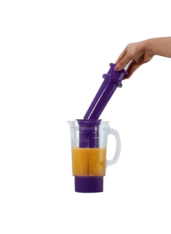 Wonderchef B Nutri Blend Pusher Purple - Image 3