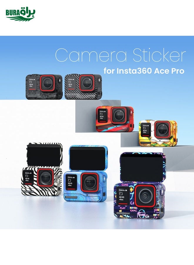 BURAQ For Insta360 Ace Pro aMagisn Body Sticker Sports Camera Accessories(Painting)  - Image 3