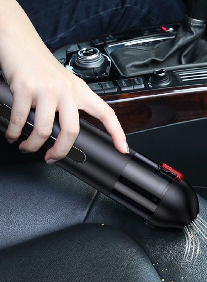 Usams Car Vacuum Cordless Portable Vacuum Cleaner for Car with 6000Pa 65W Mini Wireless  Powerful Suction for Pet Hair Home Dust and Car Cleaning  - Image 2