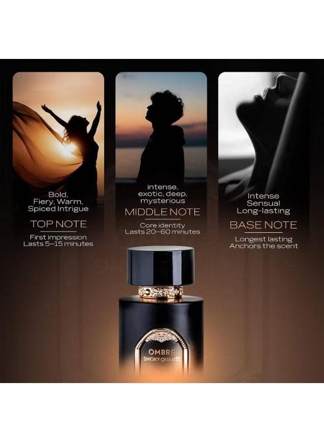 sapil Ombre Smoky Quartz Perfume, Ginger, Eau De Parfum 100ml - Image 4