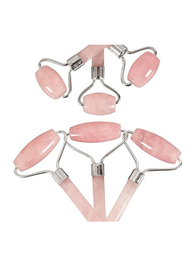 Loquat Facial Roller Massager Pink - Image 3