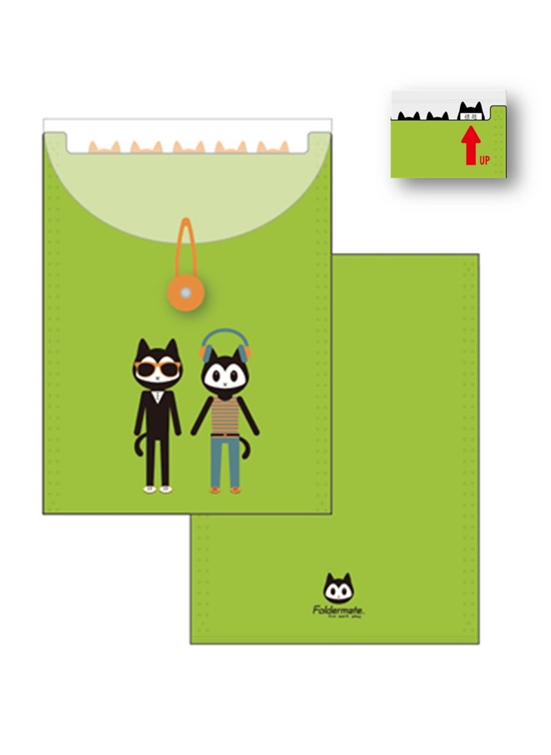 Foldermate - A4 Size Top Load Expanding File With 6 Pockets - Image 1