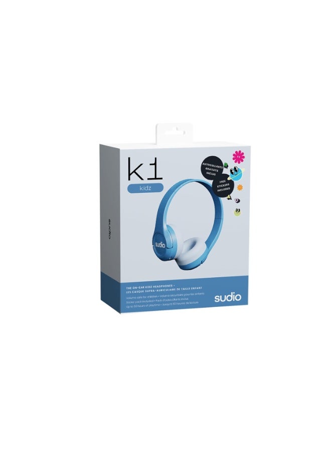 Sudio K1 Kids Wireless Headphones - Safe Volume Limit, Lightweight, Adjustable Fit, Bluetooth 5.0, Long Battery Life - Image 4