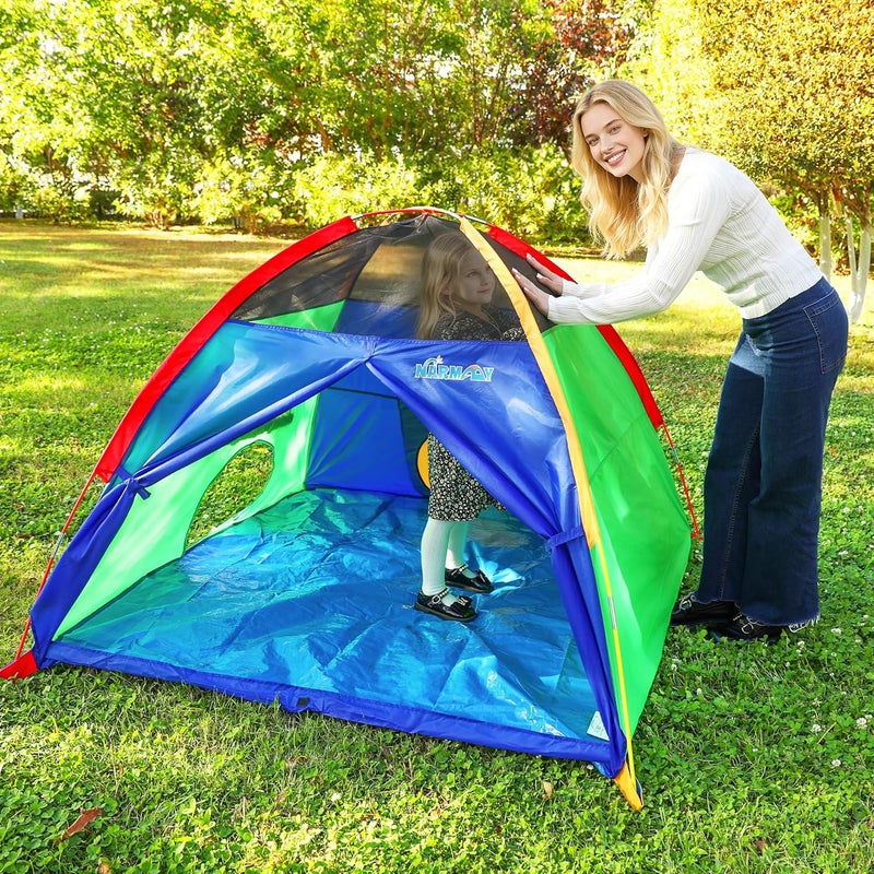 NARMAY خيمة اللعب ® Easy Fun Dome للأطفال للاستخدام الداخلي/الخارجي - 60 × 60 × 44 بوصة - Image 5