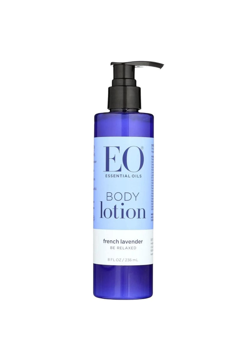 EO EO, Body Lotion French Lavender Organic, 8 Fl Oz 