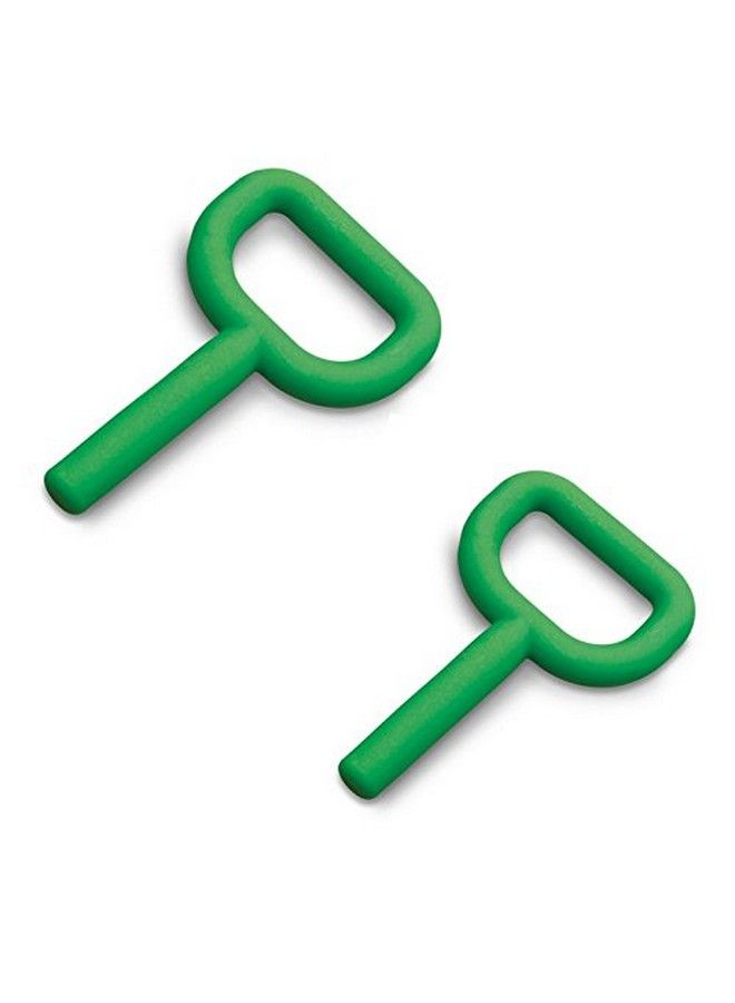 Chewy Tubes Super Chew Knobby Pack Of 2 (Green & Green 1) - Image 1