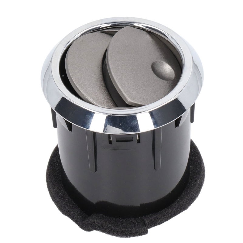 Round AC Vent: 8H6Z 19893 AA Premium ABS Plastic - Easy Installation Dashboard AC Vent Insert for Lincoln MKZ 2007-2009, Lincoln Zephyr 2006, Ford Fusion 2006-2009 - Image 4
