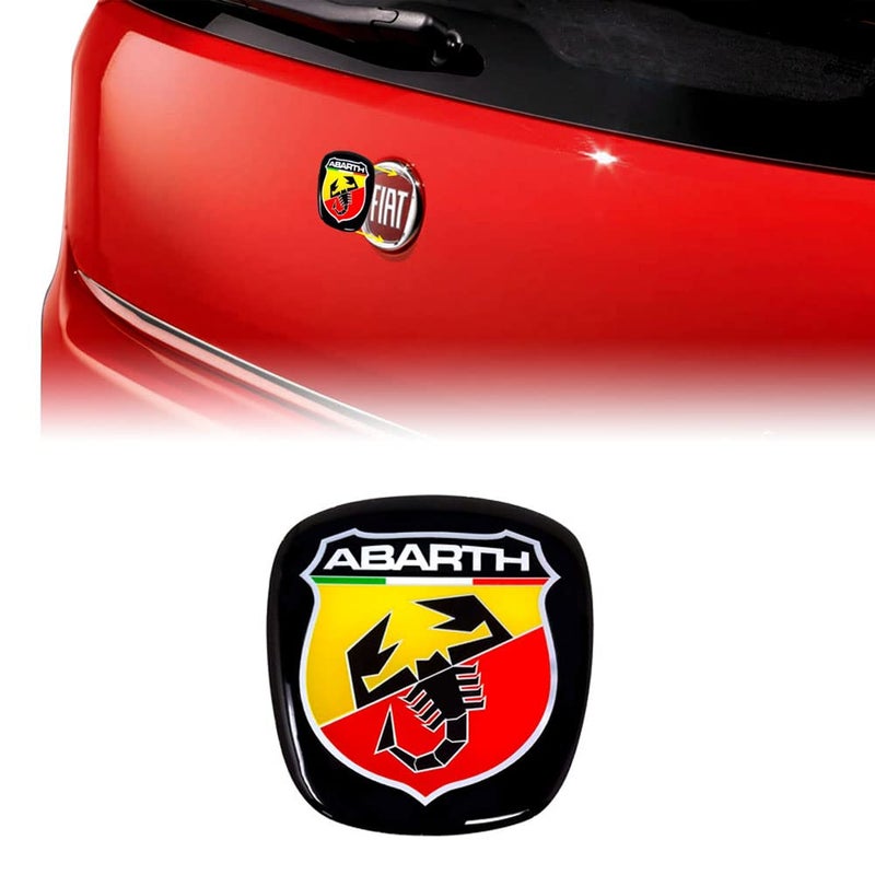 Abarth 32027 3D Sticker Logo for Fiat Grande Punto - Image 2