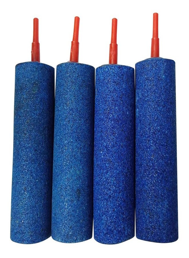 SCH PUMPS Grand Air Stone Cylinder Lxd: 3X1.5" 75X38Mm Bubble Diffuser For Biofloc Tank Pond Aeration Aquarium Fish Tank(4 Nos).