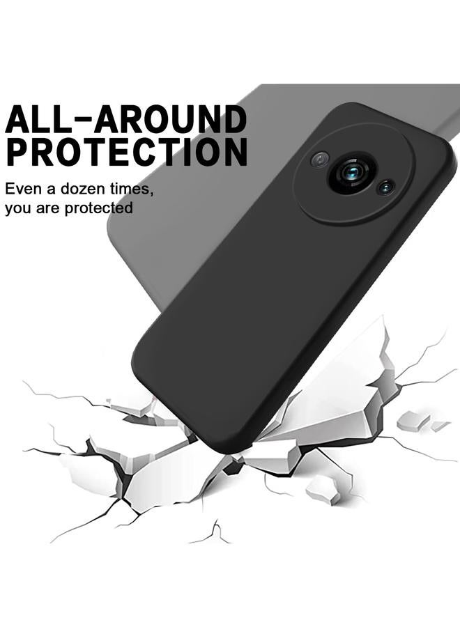 S-TOP Case For Redmi A3x Solid Color Liquid Silicone Dropproof Full Coverage Phone Case - Image 5