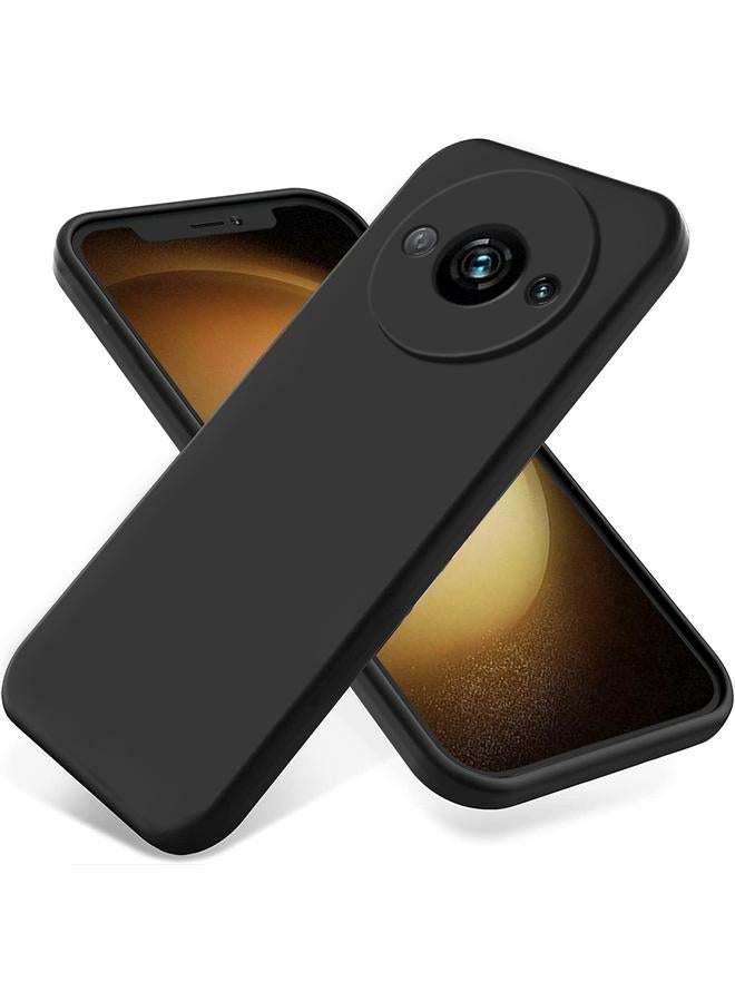 S-TOP Case For Redmi A3x Solid Color Liquid Silicone Dropproof Full Coverage Phone Case - Image 1