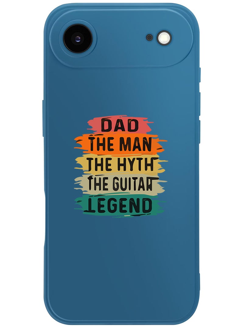 Theodor Protective Slim Fit Case Liquid Silicone Cover with Full Body Protection Anti-Scratch Shockproof Case For Apple iPhone 17 Air (Blue) Dad-01 - Image 1