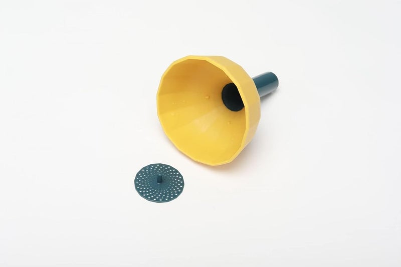 LUCC1N Funnels For Filling Bottles Plastic Funnel With Strainer Filter Cleaning Brush Sucker Hooks For Oil Liquid Powder Transfer - Image 4