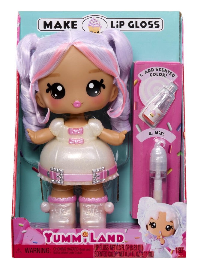 Yummiland Large Doll- Ava Ice Cream with Scented Lip Gloss, Ages 4+ - Image 3