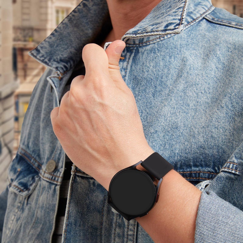 Meliya Bands Compatible with Garmin Vivoactive 5 / Vivoactive 3 Watch Band, Garmin Venu 2 Plus / Venu Sq / Venu Watch Bands Women Men, Soft Silicone Sport Replacement Strap for Garmin Vivoactive 5, - Image 2