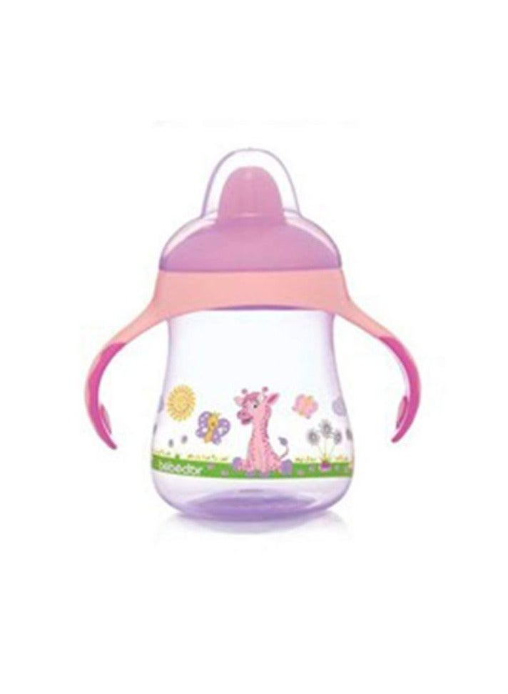 Bebedor A baby cup for girls to learn how to start drinking water, 6+ - 250 ml - Image 1