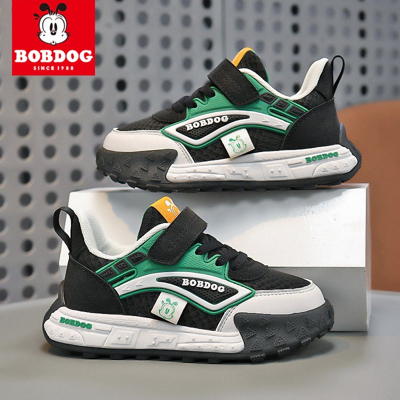 Babu Bean Children'S Shoes Boys Shoes Leather Waterproof Casual Shoes Large Children'S Non-Slip Little Boy'S Sneaker - Image 5