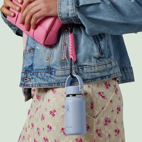 Hydro Flask Micro Bottle - Insulated Mini Leak Proof Flask for Purse or Pocket in 6.7 Oz Trillium Pink - Image 2