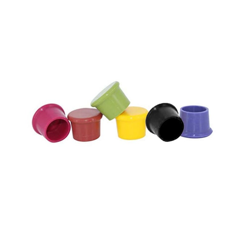 Syga Wine Stoppers Wine Silicone Caps StoppersSilicone Reusable Wine and Beverage Bottle StoppersSet of 5 - Image 1