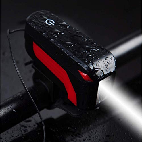 SHIVEXIM USB Rechargeable Bicycle Light Waterproof Quick Release Bike Front Light Speaker Touch Switch Bicycle Light LED Front Light - Image 2