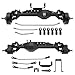 MEUS RACING Capra 19 Portal Axles Kit with Isokinetic 3Section CVDs and Ackerman Steering Structure for Axial Capra 19 4X4 and DIY SCX10 SCX10 II Upgrades Parts Black 4WS - Image 2