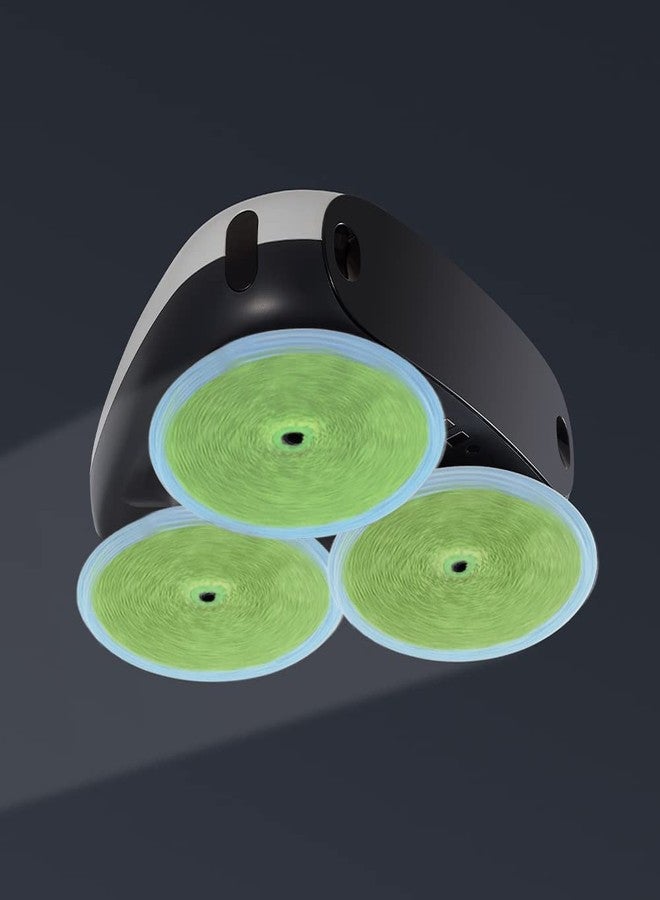 EVERYBOT Replacement Accessory of Three-Spin and Edge, Washable Microfiber Mop Pads for Robot (6pcs) - Image 4