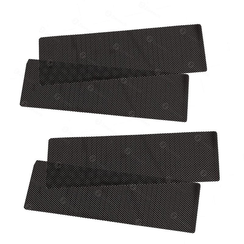 ZONETECH Cling Glare Reducer Sun Shade Side Window Car Curtains UV Rays Visor ProtectionUniversal Fit Protects from SunRays  for All Year Round Use Perfect for Road Trips 2Pack