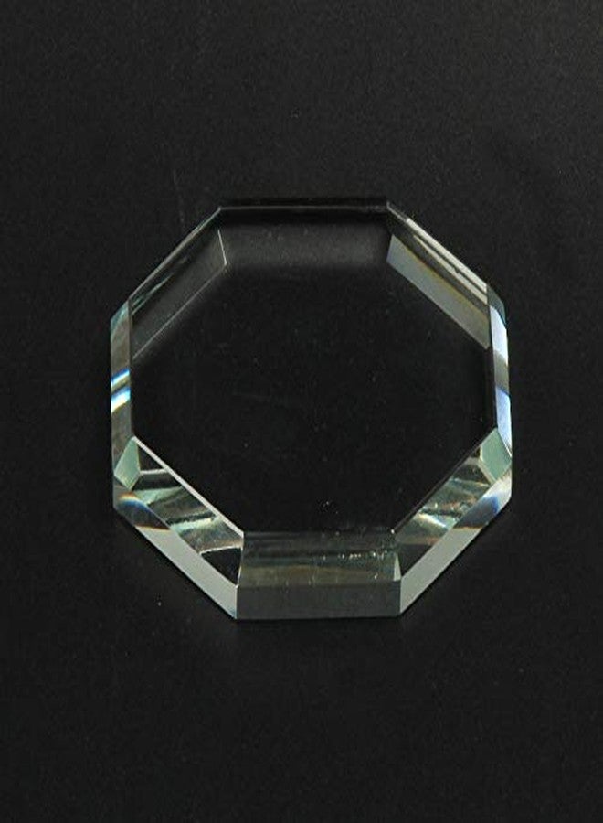 esowemsn 1pc Crystal Glass Eyelash Glue Stone Adhesive Glue Pallet Stone Hand Printing Eyelash Slower Drying Eyelash Extension Makeup Beauty Accessories - Image 3