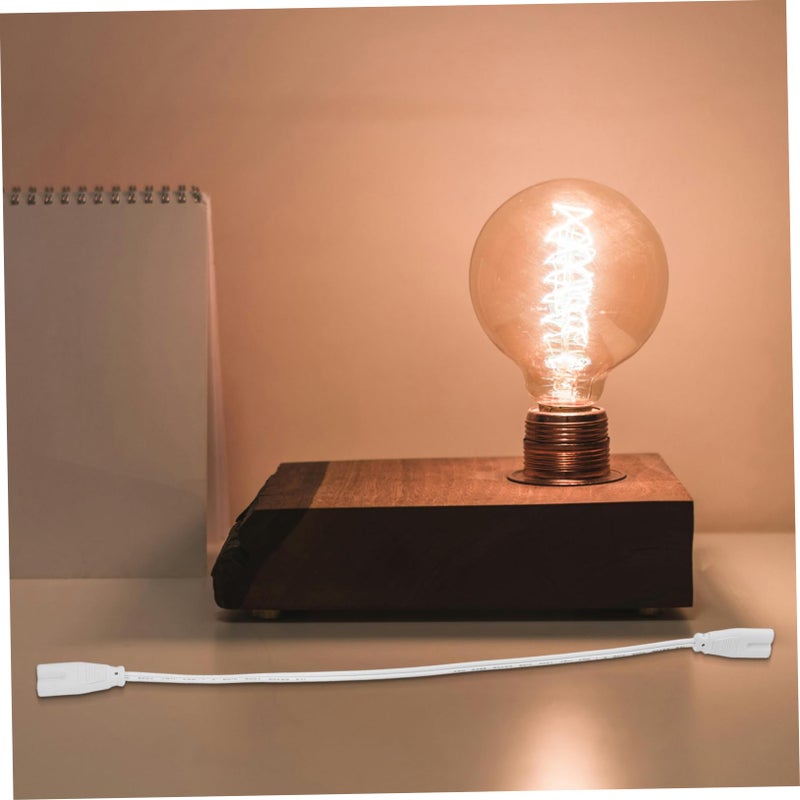 4 قطع من حبال تمديد إضاءة الأنابيب LED البيضاء للتثبيت السريع - Image 5