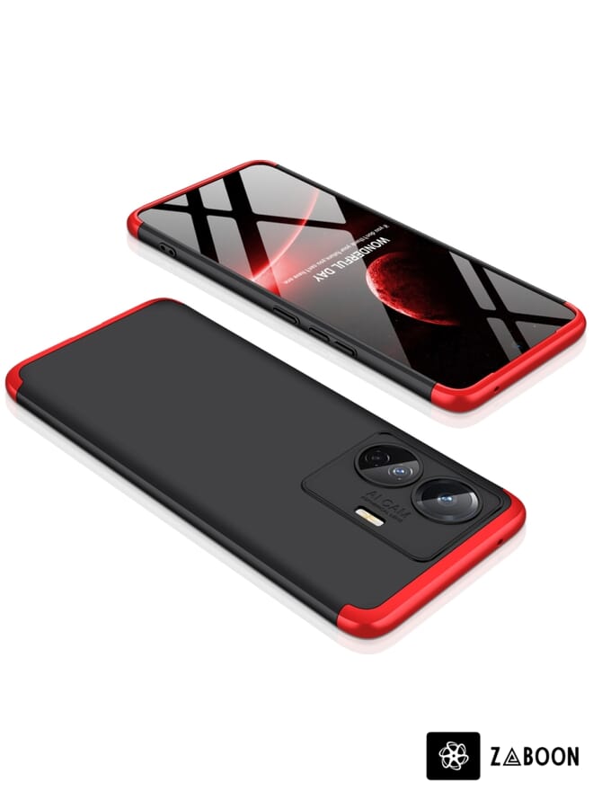 Zaboon Protective Case Cover For vivo T1 Pro GKK Three Stage Splicing Full Coverage PC - Image 2