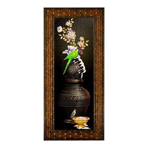 Indianara 3 PC Set of Radha Krishna Paintings (1499) Without Glass (MC5) - Image 2