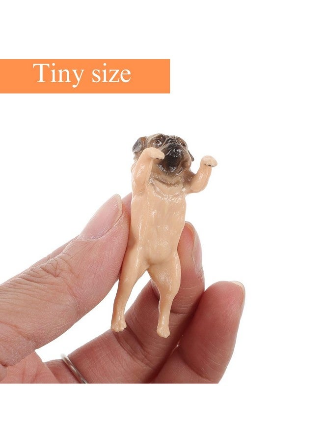 VAYINATO 3 Pcs Cute Tiny Hanging Dog On Fish Tank, Flower Pot Climber Mini Dog Statue, Desktop Hanging Ornament Decoration (Random Color) By Petzlifeworld - Image 5