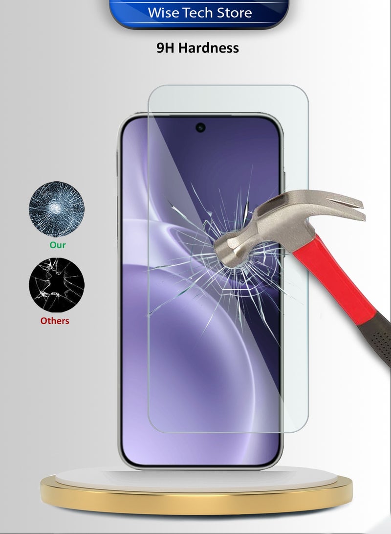 Wtech vivo X300 FE 5G 2026 WTech Premium Series Curved Edges 9H 2.5D Tempered Glass Screen Protector (MSG9CN) - Clear - Image 3