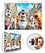 Blueforest 1000 Piece Jigsaw Puzzle for Adults Cute Cartoon Dogs in City Theme Challenging Fun Adult Puzzles for Stress Relief Home Decor 275x197 Inch - Image 4