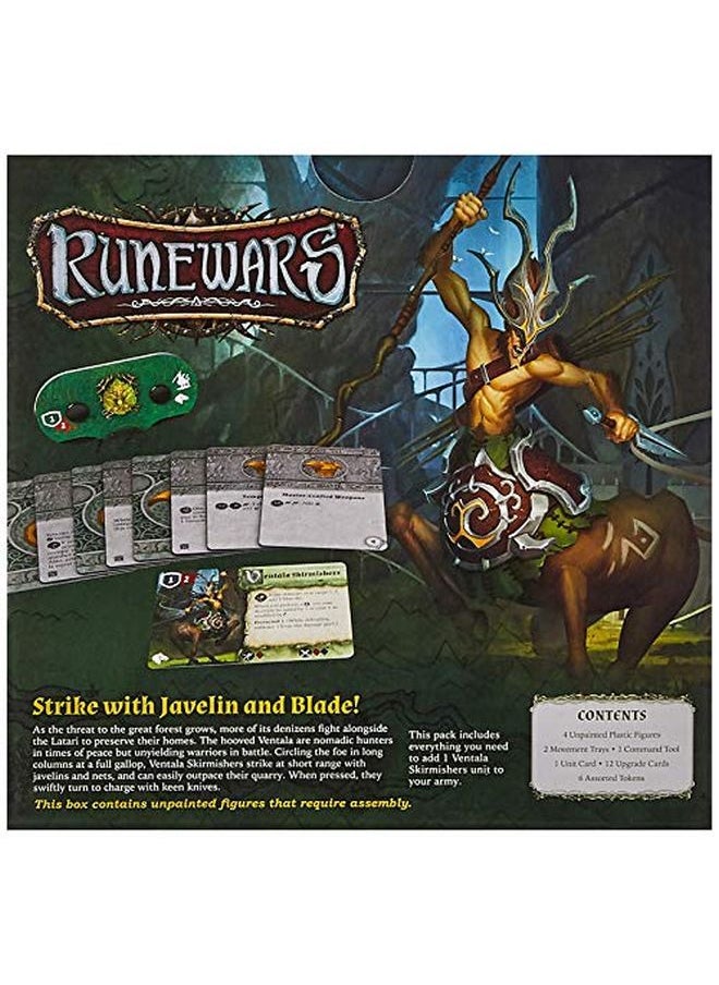 Fantasy Flight Games Ffg Rwm35 Runewars Ventala Skirmishers Games Multicolor  - Image 3