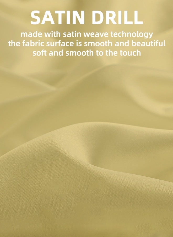 Women's Satin Bohemian Nightgown - Embroidered Pockets And Lapel Nightgown - Art Pocket Embroidered Small Lapel Nightgown - Home (Butterfly Green Color) (Size M) - Image 2