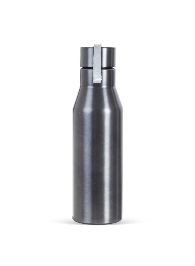 HYDROBREW زجاجة مياه هيدروبرو ستيل، 750 مل رمادي - Image 2