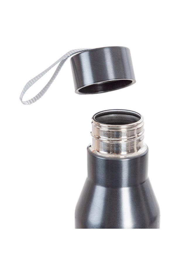 HYDROBREW زجاجة مياه هيدروبرو ستيل، 750 مل رمادي - Image 4