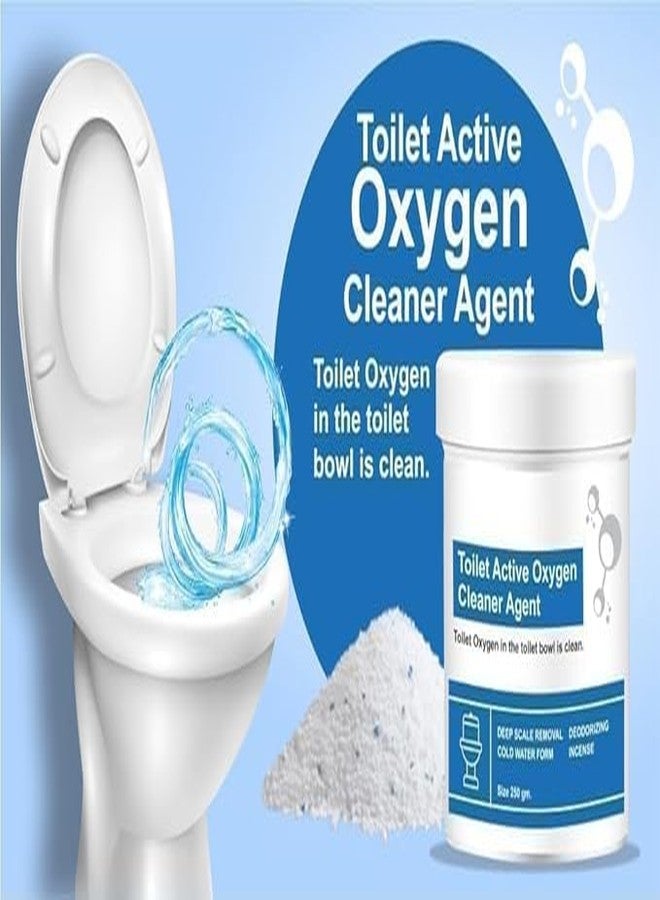 GRILIX Oxygen-Powered Toilet Cleaning Powder - Strong Stain Removal Formula for Tough Dirt and Odors - Safe, Non-Toxic Bathroom Cleaner (Pack of 1) - Image 3