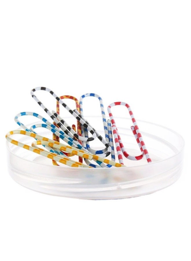 Paper Clips Colorful, 200PCS Office Paper Clamp（1.1 inch * 0.3 inch),  Paper Clips Great for Office School Document Organizing,  Multicolored(Style 2) - Image 4
