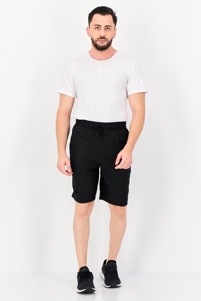 Puma x First Mile Men Regular Fit 9 Inseam Running Shorts, Black - Image 4