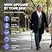 GPTCAMP Walking Cane and Walking Stick for Men WomenLightweight Folding Canes with Offset Soft CushionedHandleAdjustableCollapsibleMobility Leg Surgery Recovery Dark Blue - Image 4