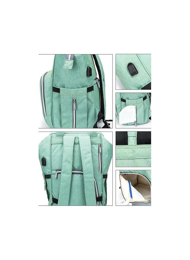 hibobi - Backpack Baby Diaper Bag - Green - Image 1
