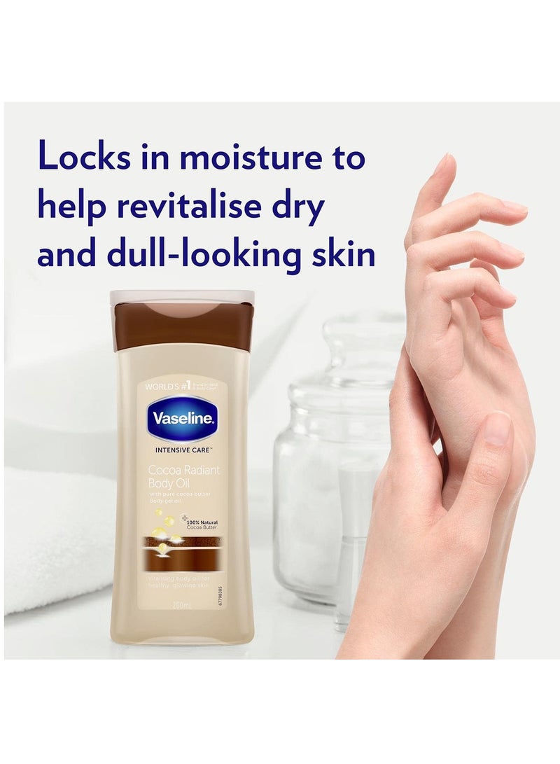 Vaseline Intensive Care Cocoa Radiant Body Gel 200 ml - Image 5